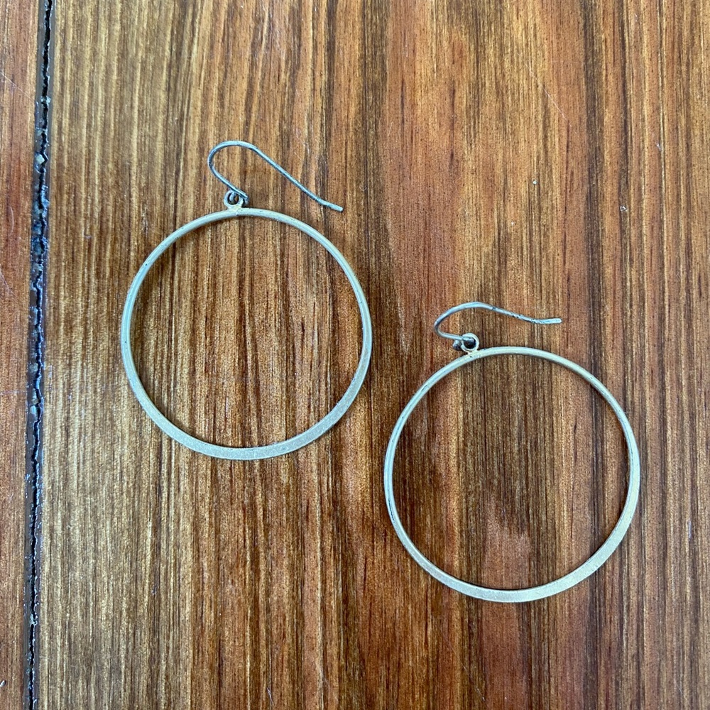 Gold Hoops (1.5 inches)